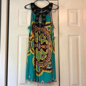 NWT Size 14 multi color dress